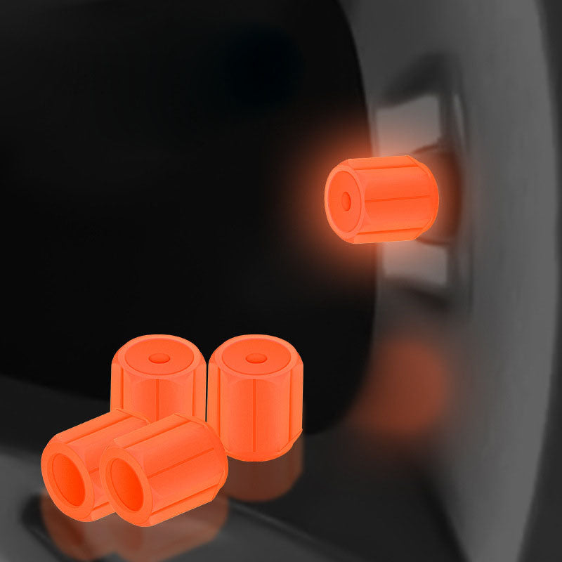 🎁 Get One Set for Free! ✨💥Glow-in-the-dark valve caps (tire valve caps) 🚗💫