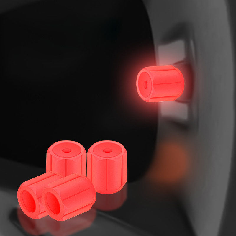 🎁 Get One Set for Free! ✨💥Glow-in-the-dark valve caps (tire valve caps) 🚗💫