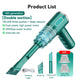 Cordless car vacuum cleaner