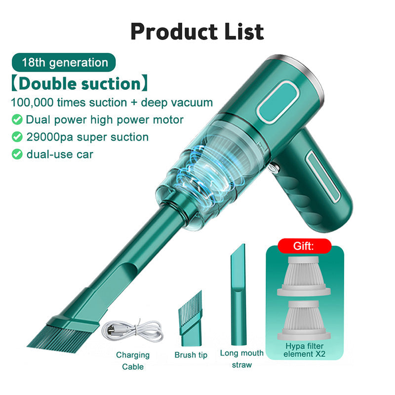 Cordless car vacuum cleaner