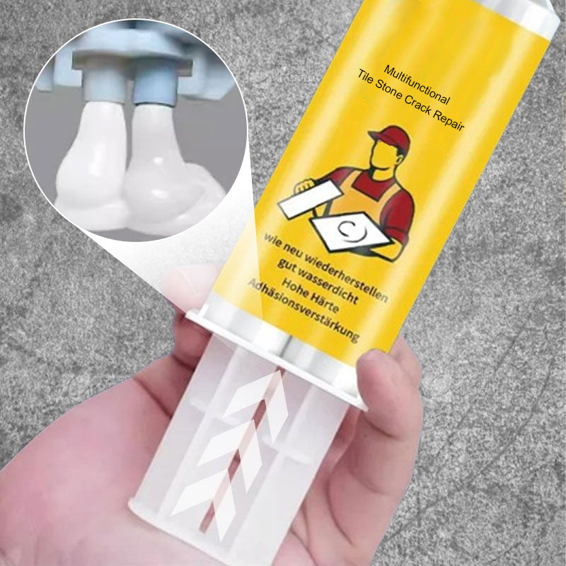 Multifunctional Repair Kit for Cracks in Tiles and Stone✅