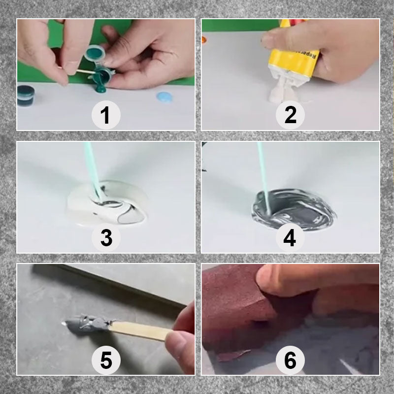 Multifunctional Repair Kit for Cracks in Tiles and Stone✅