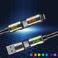 4-in-1 Fast Charging Data Cable with Soft Flashing Light