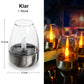 🕯️ BUY 2 GET 1 FREE! ☀️ 6-Pack Solar LED Table Lamps – Flameless & Waterproof, Auto On/Off with Dusk Sensor for Garden & Party 🏕️