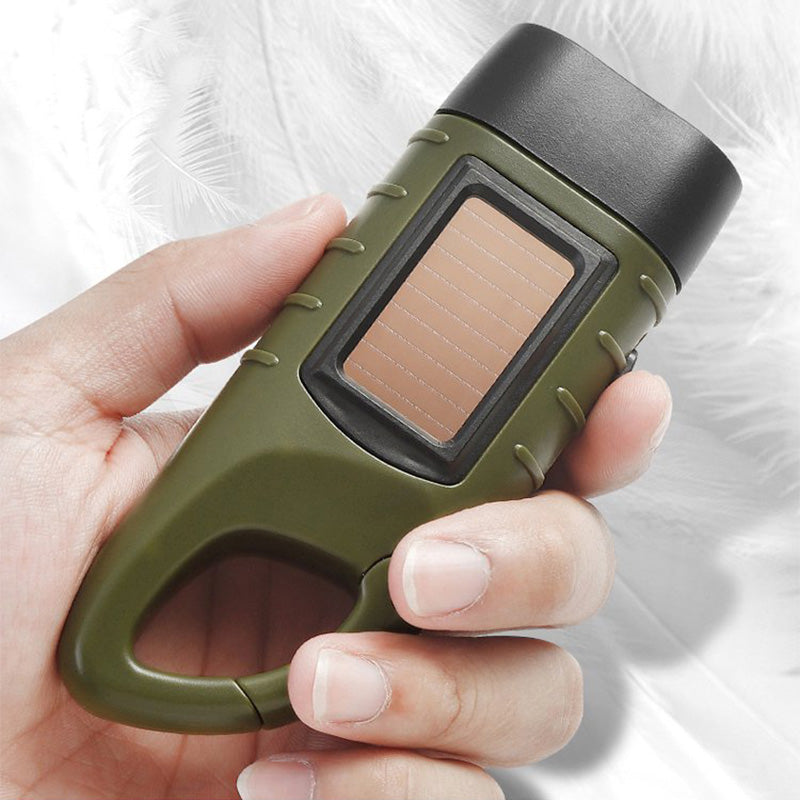 Portable Outdoor Solar Flashlight 🔦