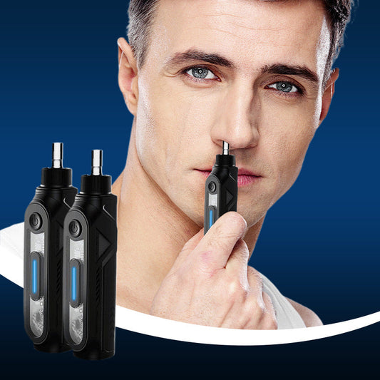 🔥Hot Sale 50% OFF👃Mini Digital Display Electric Multi-function Water-washable Nose Hair Trimmer🎀