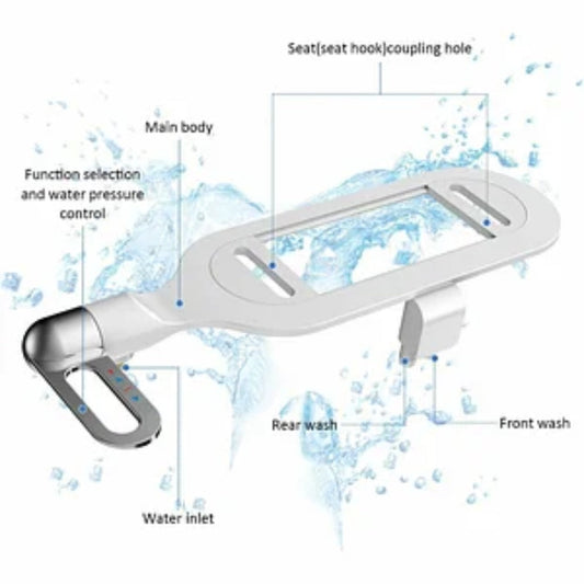 Bathroom Non-electric bidet with double spray head Toilet cleaner Bidet Hygienic self-cleaning bidet
