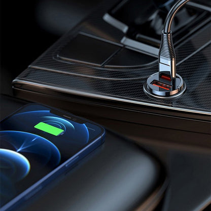 🔥Ultra-Fast Car Charger - Dual-Port PD & QC Fast Charging | Save More When You Buy More