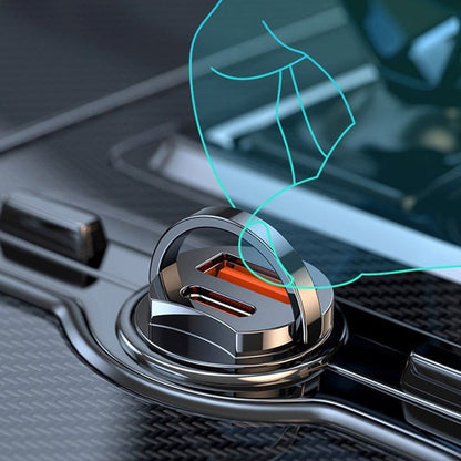 🔥Ultra-Fast Car Charger - Dual-Port PD & QC Fast Charging | Save More When You Buy More