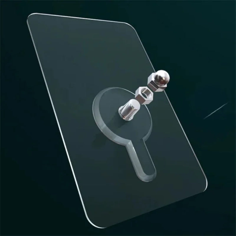 ✨No-Drill Screw Stickers, Strong Adhesive No-Nail, No Drilling Required Adhesive Wall Hooks Wall Mount Screw Hooks Picture Hangers Without Nails for Hanging 2.25 * 2.25 * 0.4 Inch for Kitchen, Bathroom, Home