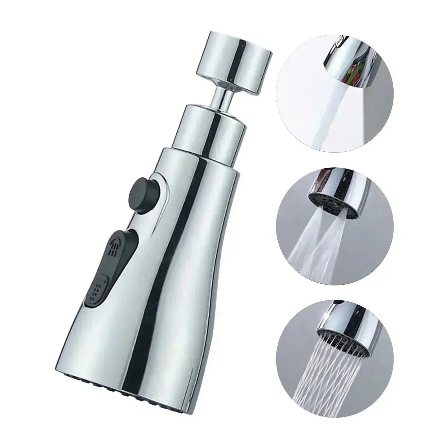 🔥Hot Sale 50% 0FF🔥360° Rotating High-Pressure Faucet + Adapter – Flexible, Powerful, and Water-Saving! 🚰
