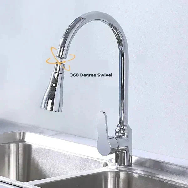 🔥Hot Sale 50% 0FF🔥360° Rotating High-Pressure Faucet + Adapter – Flexible, Powerful, and Water-Saving! 🚰