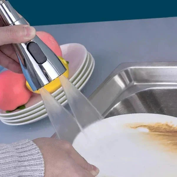 🔥Hot Sale 50% 0FF🔥360° Rotating High-Pressure Faucet + Adapter – Flexible, Powerful, and Water-Saving! 🚰