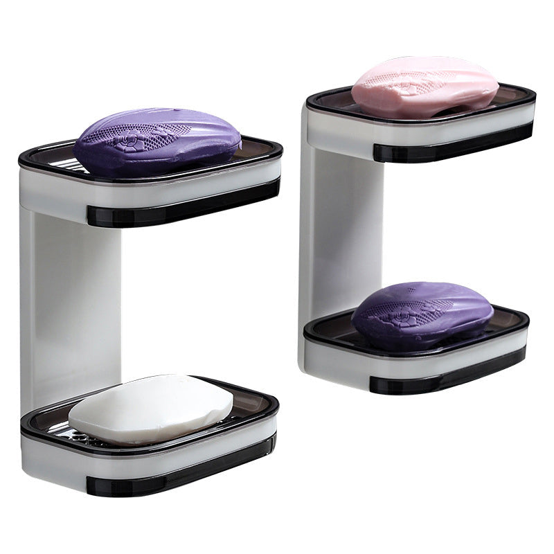 🎁New Arrivals 50% OFF🧼No-Drill Fast-Draining Soap Tray – Keep Soap Dry Instantly, Wall-Mounted Self-Draining Soap Holder for Shower, Bathroom & Kitchen Sink ✨