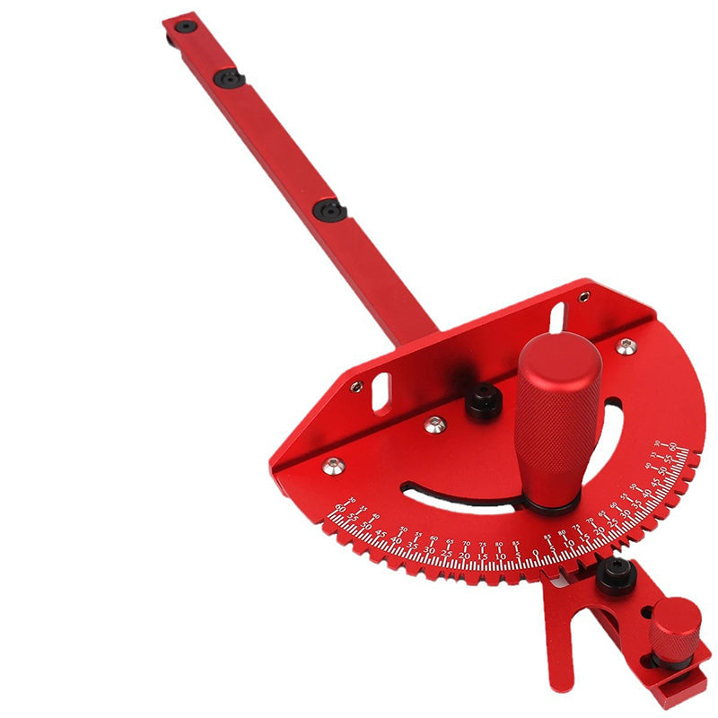 📢📢50% discount!! ⏰💥Precise aluminum miter gauge—quickly adjustable, precise guidance. Save time, materials, and stress. 🚀