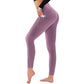Leggings de yoga de cintura alta con refuerzo en los glúteos, control abdominal y bolsillo lateral.
