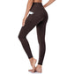 Leggings de yoga de cintura alta con refuerzo en los glúteos, control abdominal y bolsillo lateral.