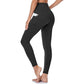 Leggings de yoga de cintura alta con refuerzo en los glúteos, control abdominal y bolsillo lateral.