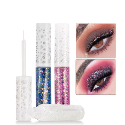 12 Colors Lasting Sequin Liquid Glitter Eyeliner