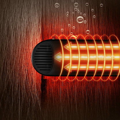 2 In 1 Electric Flat Iron Hair Straightener