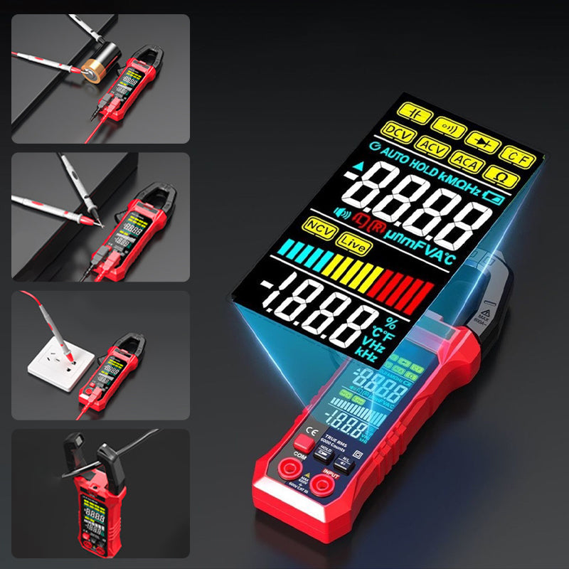 All-in-one digital clamp meter: precision meets power!