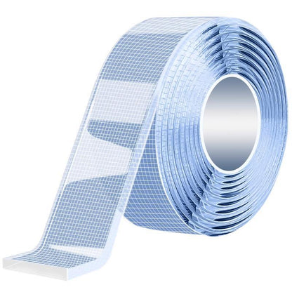 🧴 60% OFF NOW! ✨ Transparent Nano Magic Tape – Reusable, Double-Sided, Leaves No Residue & Strong Adhesion for Household Use 🏠