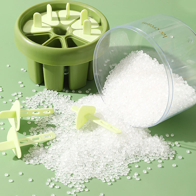 8-cavity ice pop mold – healthy, sticks + box – homemade ice pops