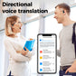 Ki Translation Headphones – Real-time translation in 134 languages with app, Bluetooth 6.0, wireless earbuds for music and calls, IPX5 waterproof, long battery life