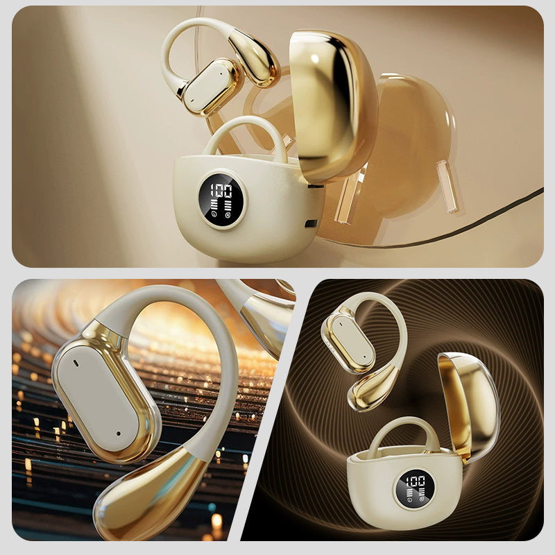 Ki Translation Headphones – Real-time translation in 134 languages with app, Bluetooth 6.0, wireless earbuds for music and calls, IPX5 waterproof, long battery life