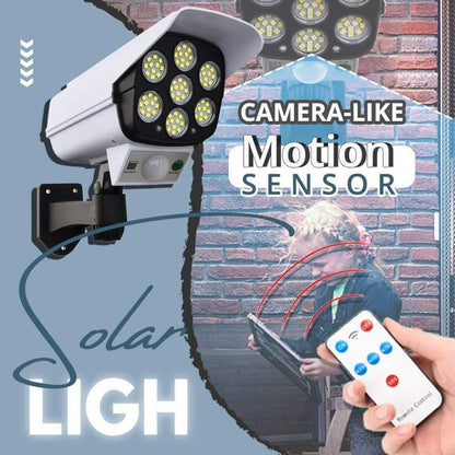 ⏰Camera-like Motion Sensor Solar Light