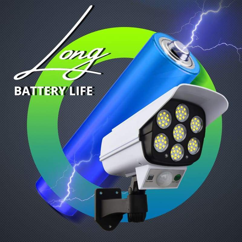 ⏰Camera-like Motion Sensor Solar Light
