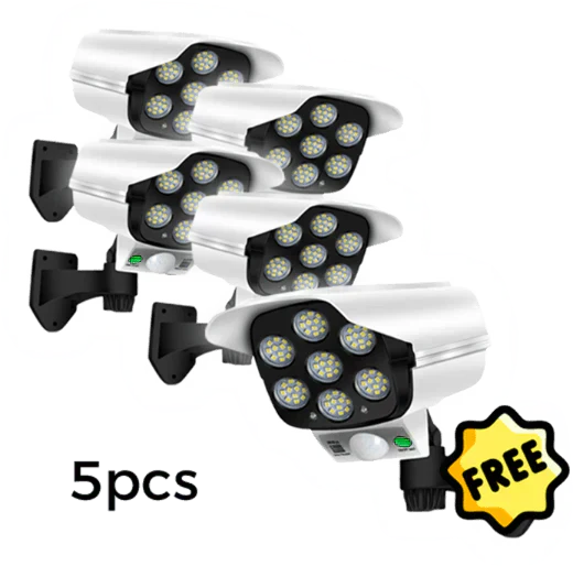 ⏰Camera-like Motion Sensor Solar Light