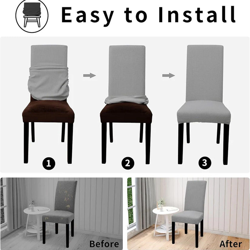 🪑Refresh Any Chair Instantly! No-Slip Stretch One-Piece Cover
