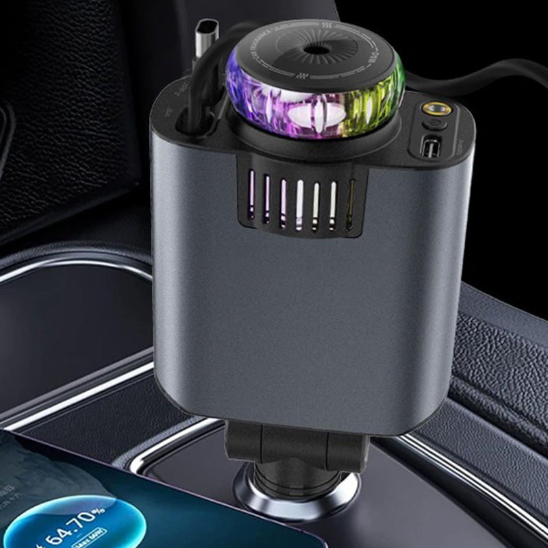 🔋⚡5-in-1 Charger & Aroma Diffuser & Starlight Ceiling