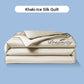 ⏰Last Day Sale 50% OFF🥰 ✨Summer Simple Ice Silk Quilt❄️ Ultra Cool Anti-Sweat Thin Quilt, Machine Washable Bedding