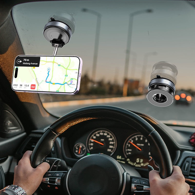 📱 BUY 2, GET 1 FREE! 🚗 Foldable Magnetic Mount – Stable Fixing, Compact Design & 360° Rotation 🧲