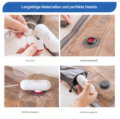 🎁Hot sale 50% off 🔥6 packs of USB electric vacuum compression bags - Save space, travel light!