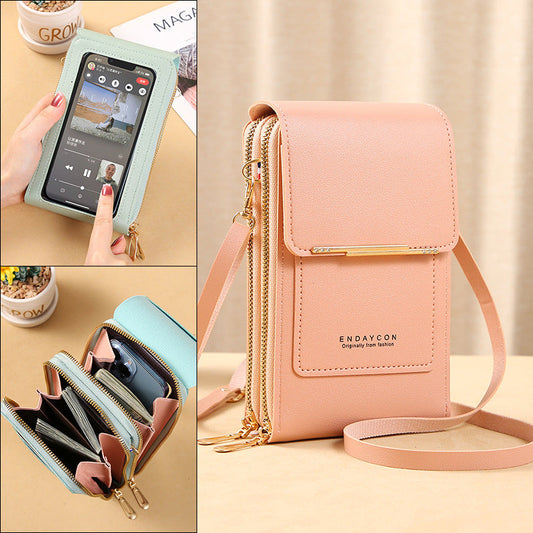 🔥Hot Sale 52% OFF -🎁Women's Touch Screen Mobile Phone Messenger bag🤩