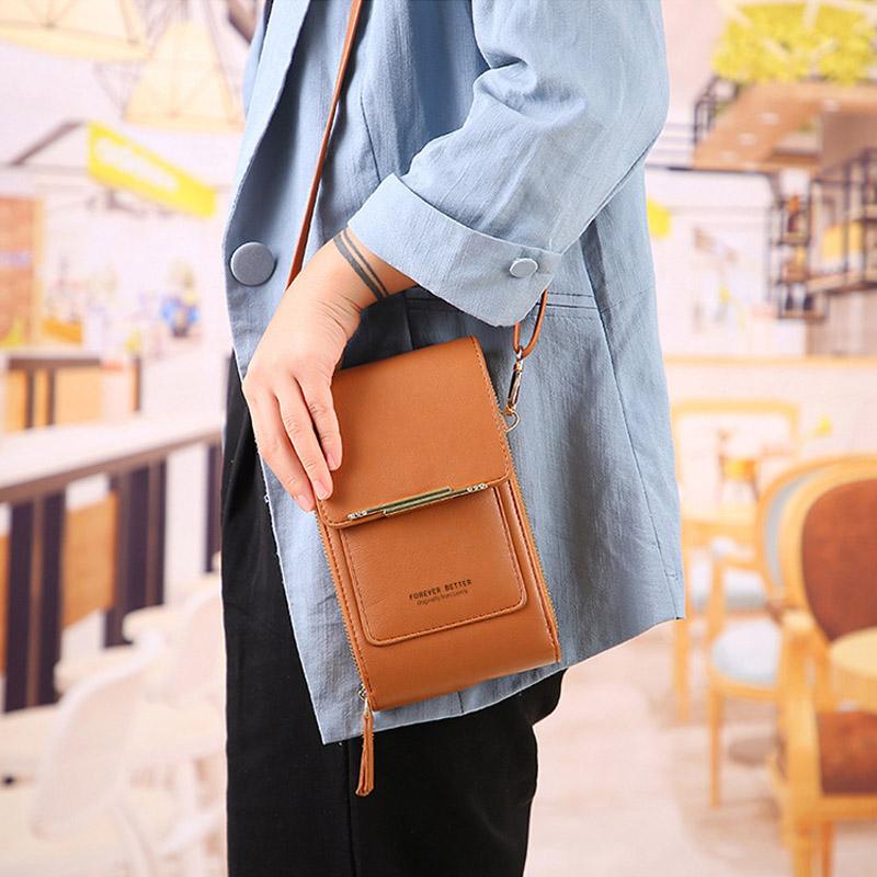 🔥Hot Sale 52% OFF -🎁Women's Touch Screen Mobile Phone Messenger bag🤩