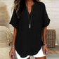 🌸 Spring Sale: 50% OFF 👕 Stylish, loose-fitting solid-color short-sleeve top