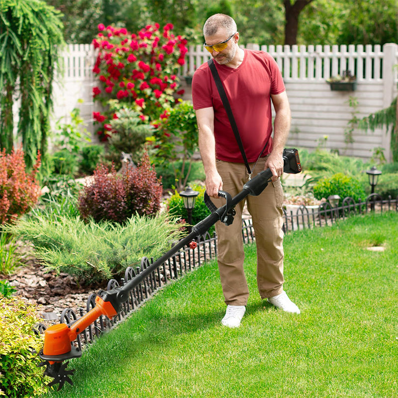 🥳2026 HOT SALE🥳💞50K+ SOLD!🔋🧑‍🌾 50% OFF! Rechargeable Cordless Tiller – No cords, no petrol. 65Mn steel blades, anti‑slip grip. Perfect for raised beds & borders. Say goodbye to hand trowels. 🛡️✨