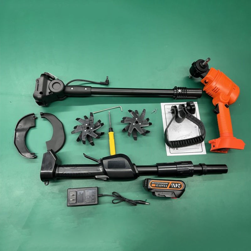 🥳2026 HOT SALE🥳💞50K+ SOLD!🔋🧑‍🌾 50% OFF! Rechargeable Cordless Tiller – No cords, no petrol. 65Mn steel blades, anti‑slip grip. Perfect for raised beds & borders. Say goodbye to hand trowels. 🛡️✨