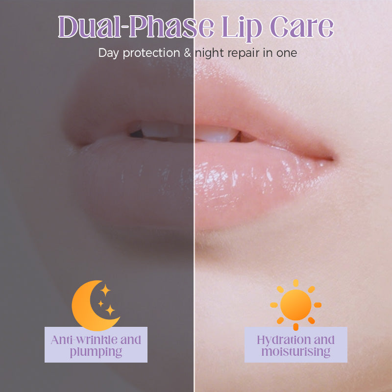 Plumping and moisturizing lip serum against wrinkles