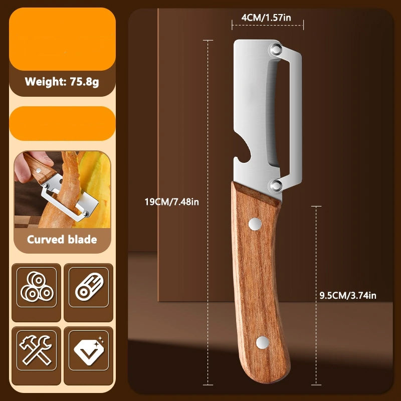 🥕 BUY 2 GET 1 FREE! ✨ Multifunctional Vegetable Peeler for the Kitchen – Stainless Steel, Ergonomic Handle & Perfect for Fruits & Vegetables 🔪