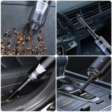 Powerful car vacuum cleaner – Blower function –  – Versatile