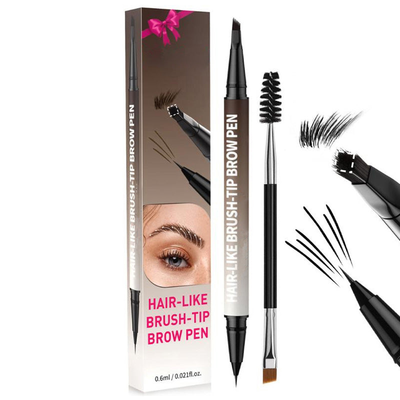 🎁 Limited Time! Buy 1 & Get 1 Free! 🔥 4D Brow Pen – Natural, perfect eyebrows & eyeliner that lasts all day! 💖