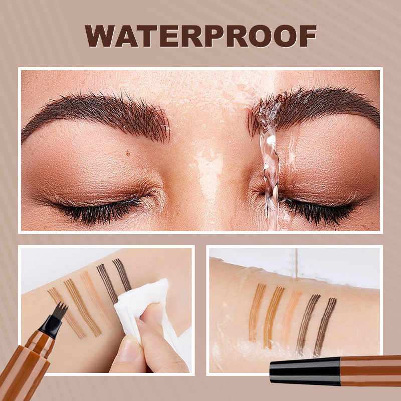 🔥4-End Natural Eyebrow Pencil, Quickly create elegant eyebrow makeup🔥