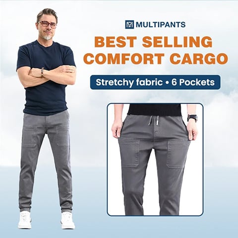50K+ SOLD!🔥MultiPants – High Stretch Multi-pocket Durable Cargo Pants