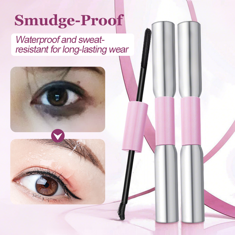 🎁Buy 1 Get 1 Free! ✨Double-Ended Waterproof Mascara for Volume & Length