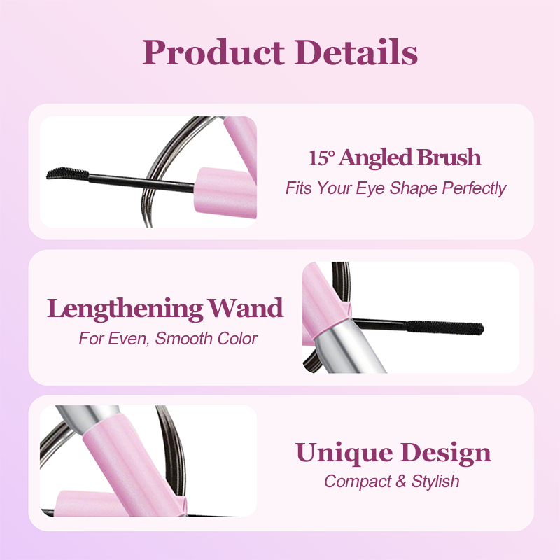 🎁Buy 1 Get 1 Free! ✨Double-Ended Waterproof Mascara for Volume & Length